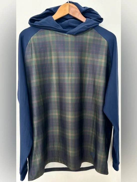 FootJoy FJ x Pinehurst Hoodie Men’s Large NWT Golf Performance Plaid 24x30 - Picture 1 of 5